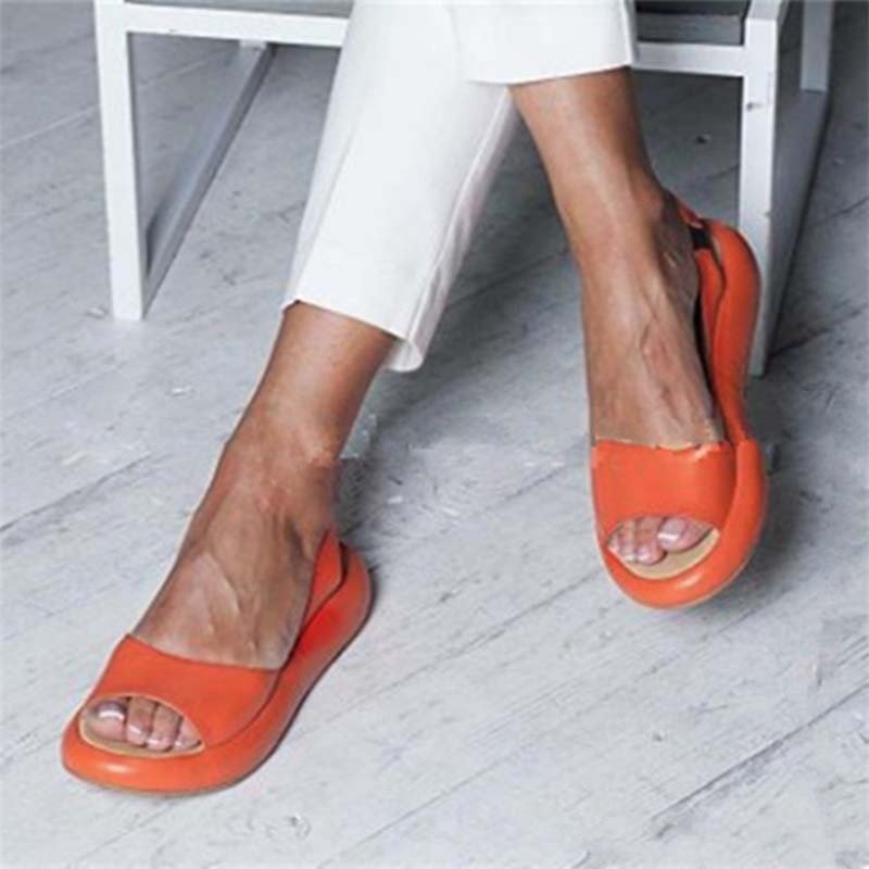 Keliso - Super Comfortable Summer Sandals with Footbed and Stretch Straps