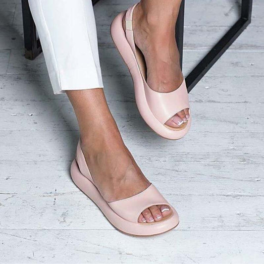 Keliso - Super Comfortable Summer Sandals with Footbed and Stretch Straps