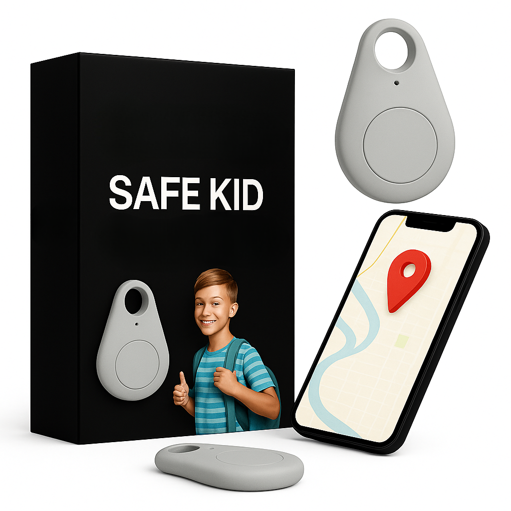 KidiSafe | Waterproof Child GPS Tracker Live Location & SOS