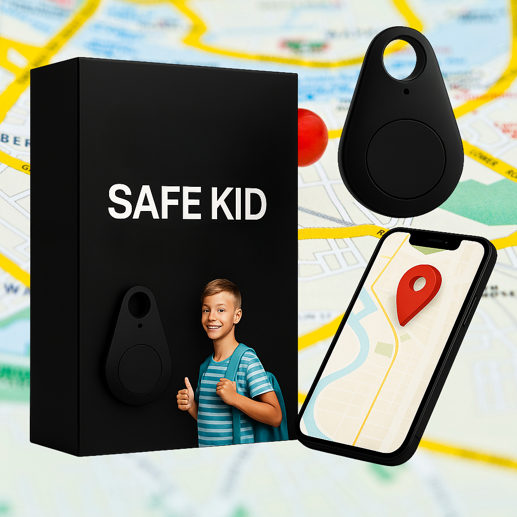 KidiSafe | Waterproof Child GPS Tracker Live Location & SOS