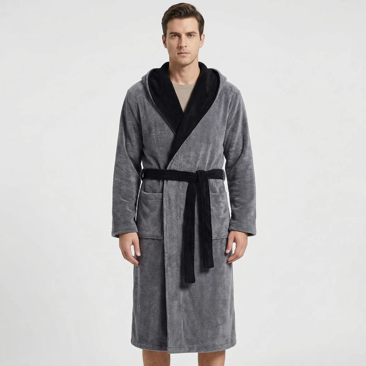 Kimono peignoir avec ceinture