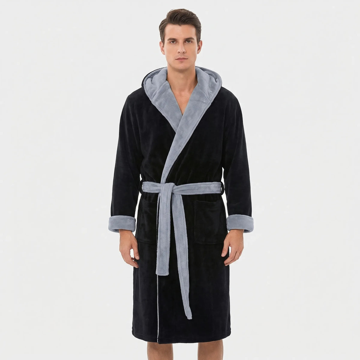 Kimono peignoir avec ceinture
