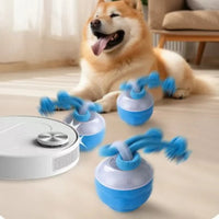 Pelota Kivo: juguete interactivo rodante resistente a mordidas para perros