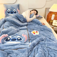 Ensemble couverture et coussin Kramgo doux - Pour chaleur et confort