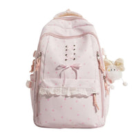Lace-Up School Backpack