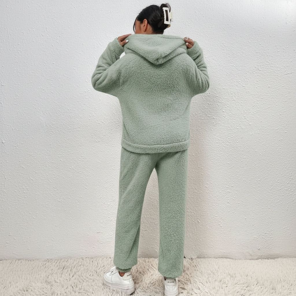 LANA TEDDY SET - ultra-comfortable house suit for cosy winter days