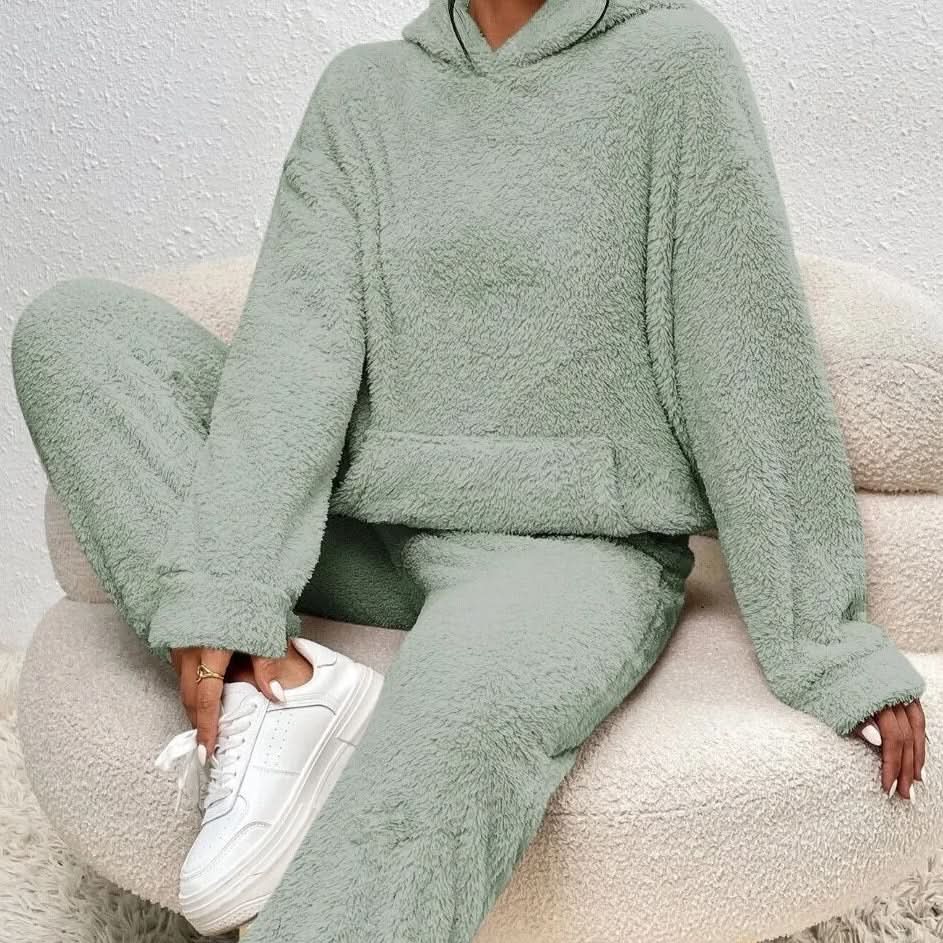 LANA TEDDY SET - ultra-comfortable house suit for cosy winter days