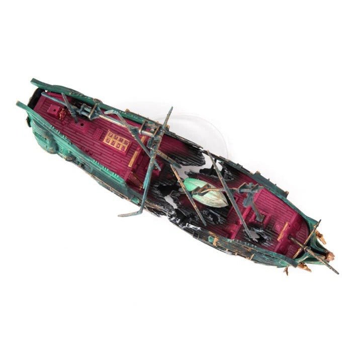 Large Shipwreck Aquarium Ornament