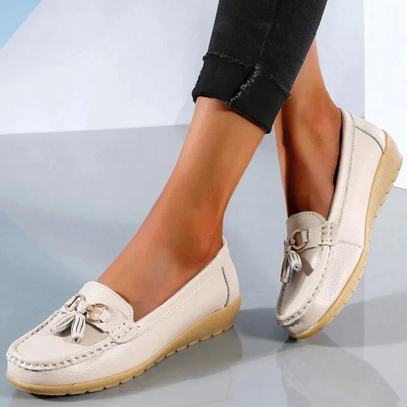 Leather Orthopedic Loafers – Isabella