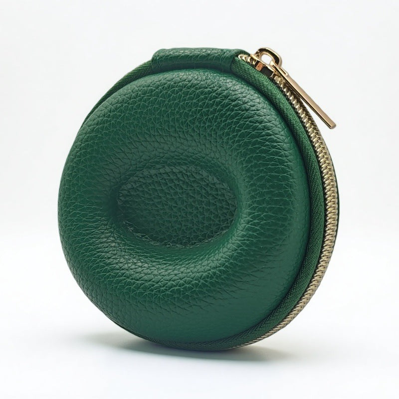 Leather Single Watch Travel Case