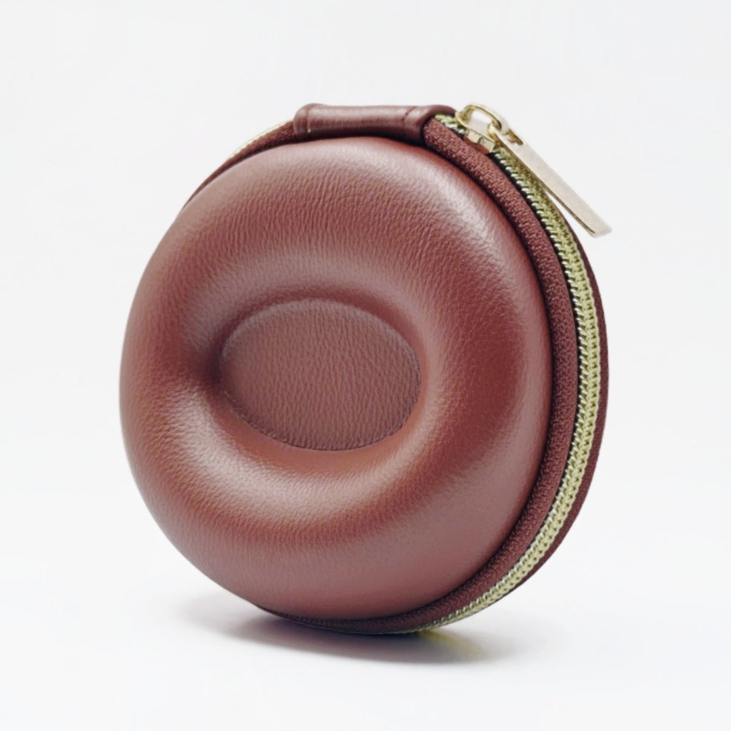Leather Single Watch Travel Case