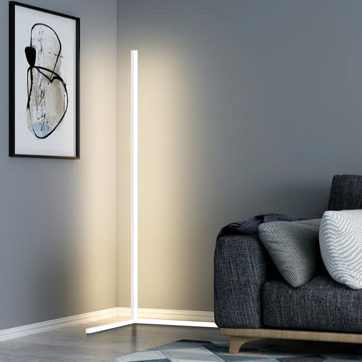 LED Corner Lamp with Remote Control