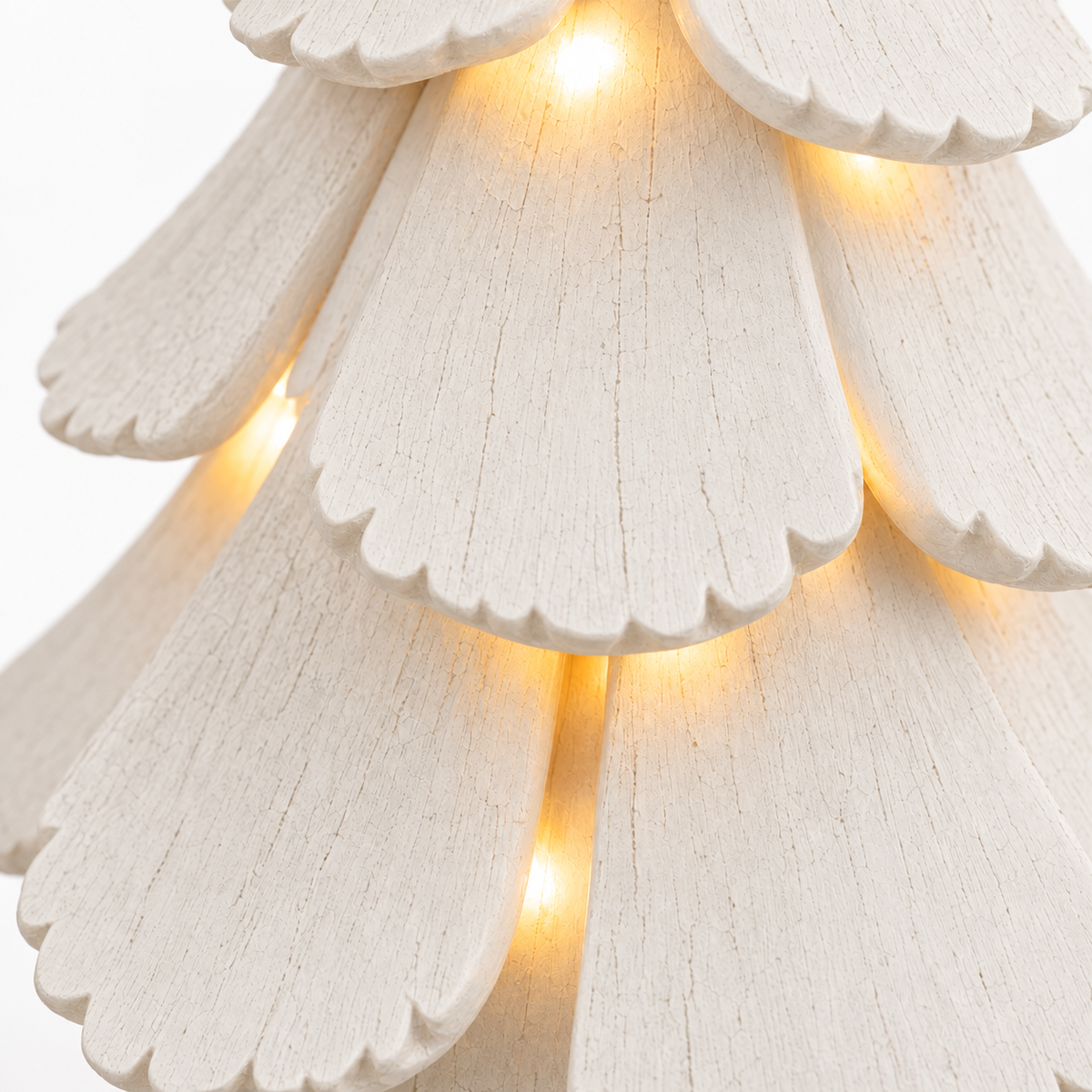 Lighted Vintage-Style Christmas Tree Figurines (Set of 2)