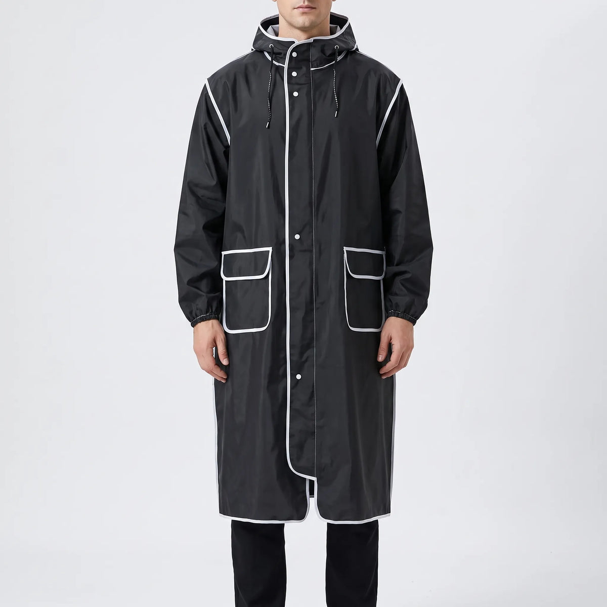 Long Cycling Rain Poncho