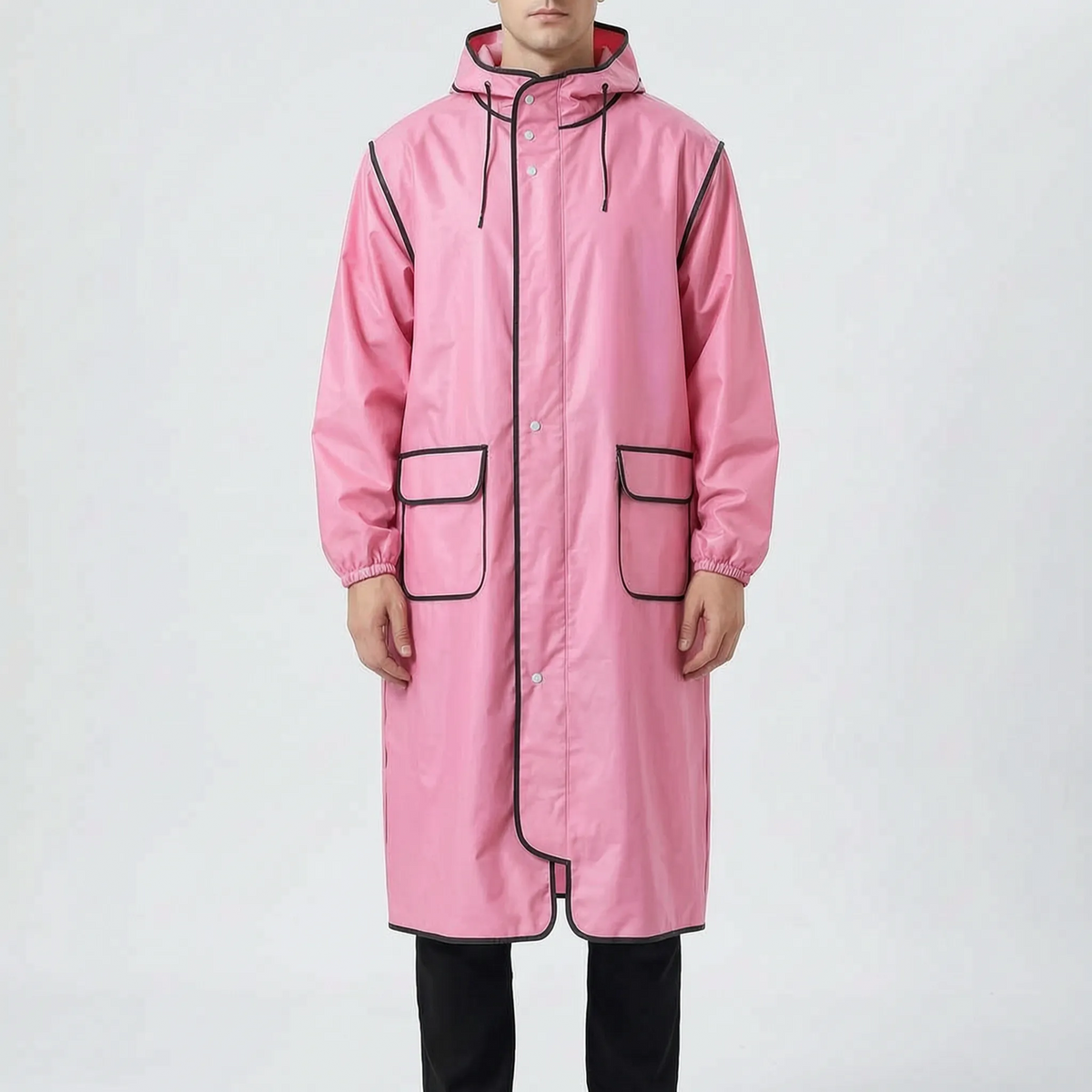 Long Cycling Rain Poncho