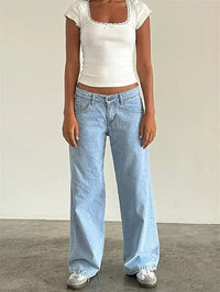 Jean taille basse | Confort et style | Denim tendance