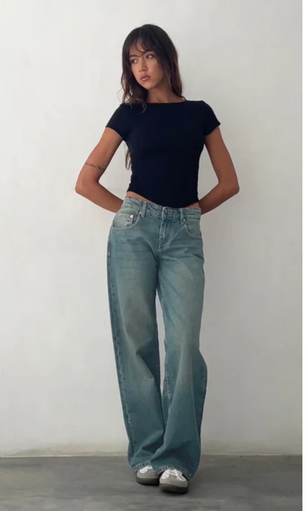 Jean taille basse | Confort et style | Denim tendance