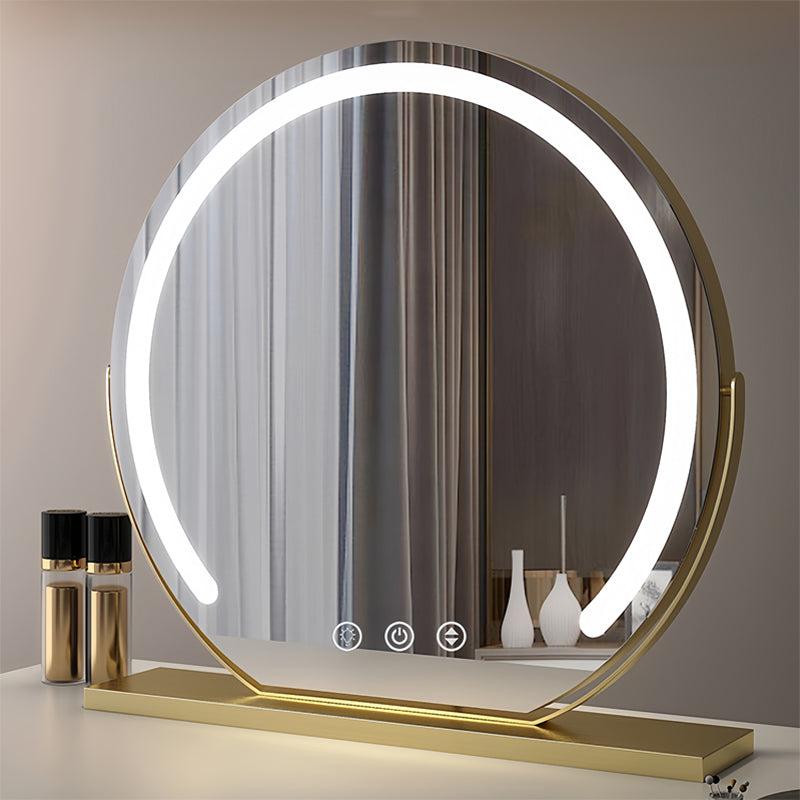 Luminara Dimmable LED Touch Vanity Mirror For Precision Makeup And Skincare