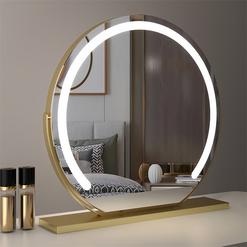 Luminara Dimmable LED Touch Vanity Mirror For Precision Makeup And Skincare