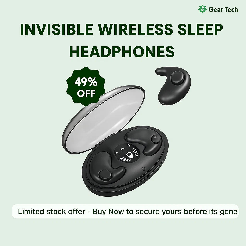 LumosRest Wireless Sleep Headphones Bluetooth 5.3 For All Night Comfort