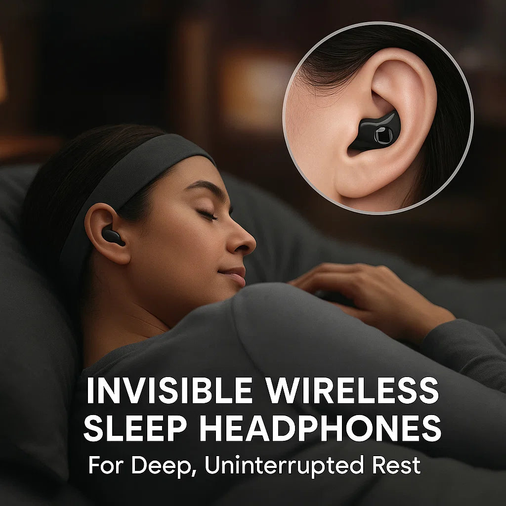 LumosRest Wireless Sleep Headphones Bluetooth 5.3 For All Night Comfort