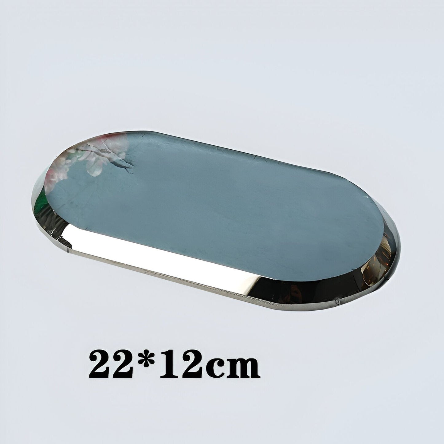LustreEdge Crystal Glass Bath Accessory Set Elevates Decor