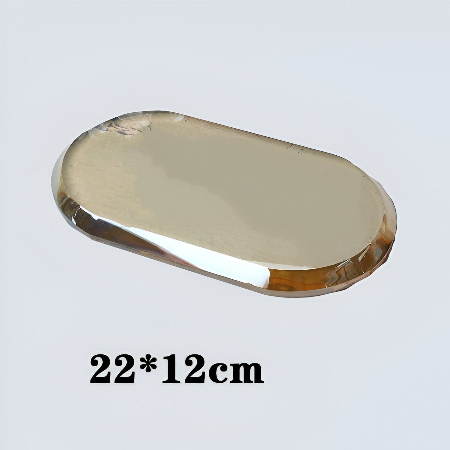 LustreEdge Crystal Glass Bath Accessory Set Elevates Decor