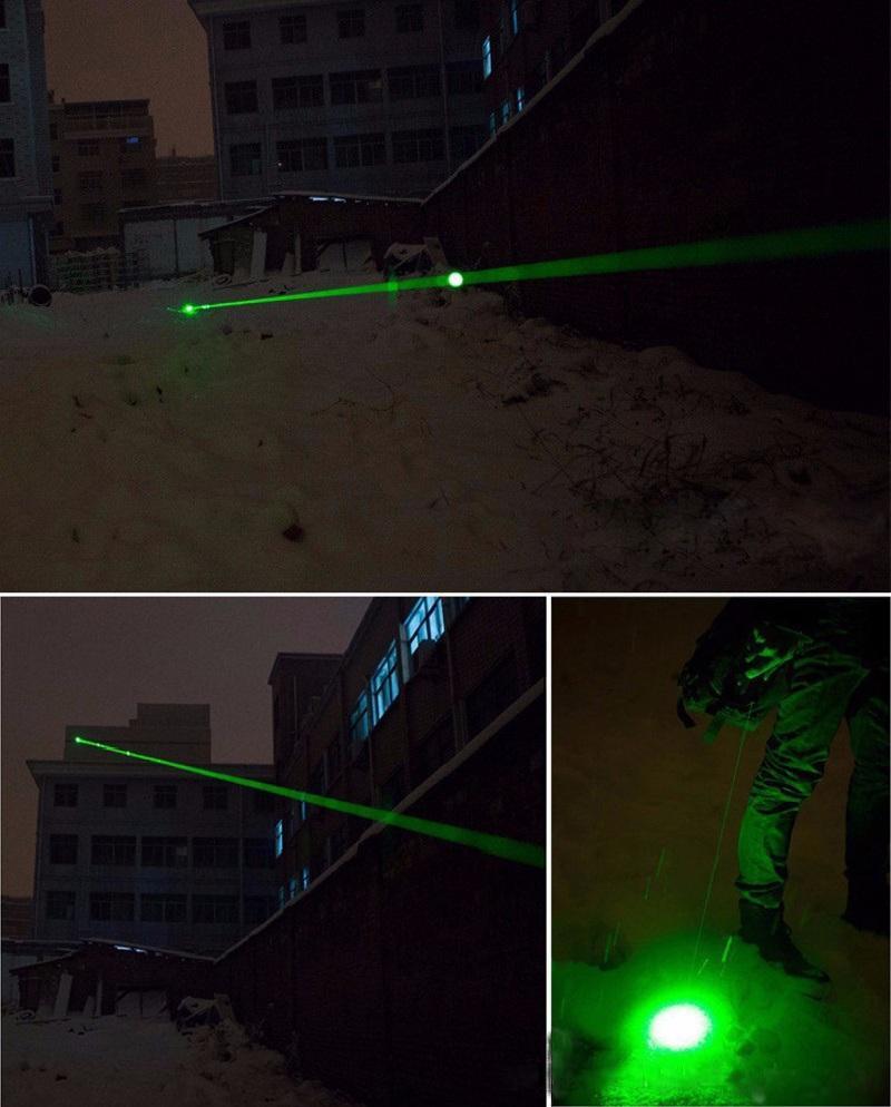 Luxora Green Military-Class Laser Pointer for Hunting