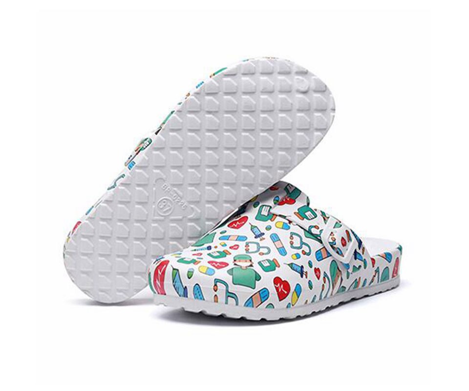 LuxuraCare Orthopaedic Clogs for Nurses | Comfortable clogs providing good support for healthcare staff with an elegant design