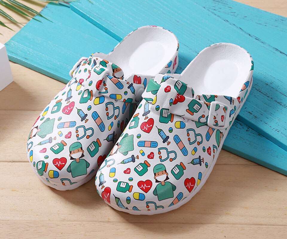 LuxuraCare Orthopaedic Clogs for Nurses | Comfortable clogs providing good support for healthcare staff with an elegant design