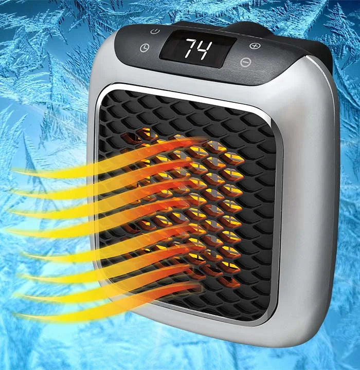 LuxuraHeat Luxe Portable Electric Heater | Compact and Energy-Efficient Heating Solution for Every Space