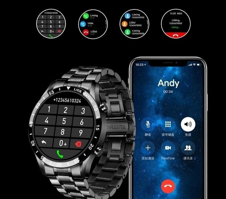 Luxury 4G Smartwatch - For Calls and Connectivity with Style