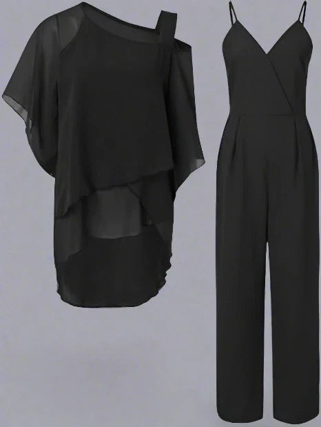 Luxury Chiffon Set for Elegant Evenings