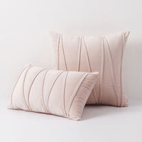 Housses de coussin de luxe en tissu doux comme du velours au design élégant