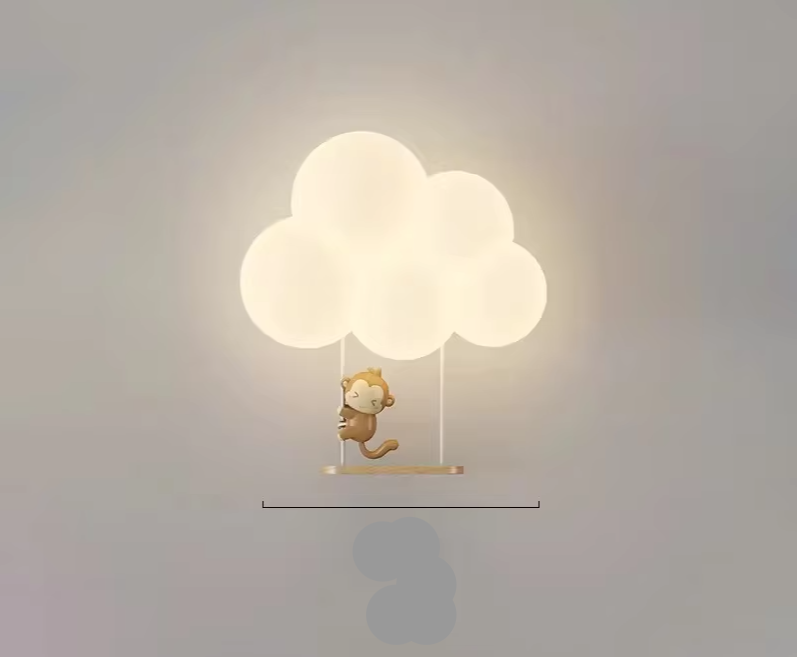 Magic of Light in Children's Wall Lamp