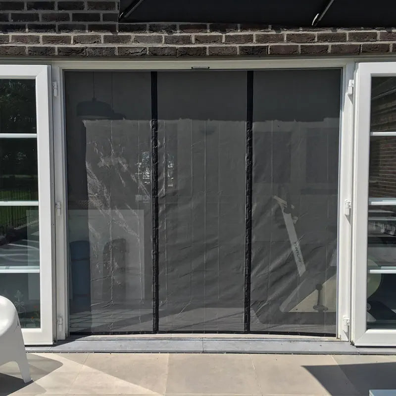 Magnetic and Sturdy Sliding Door Mosquito Net