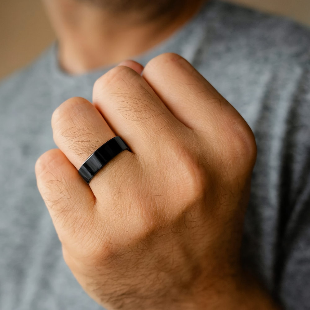 Magnetic Therapy Stainless Steel Healing Ring