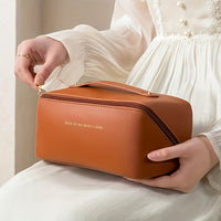 ORGANISATEUR DE MAQUILLAGE AVEC FERMETURE ÉCLAIR – TROUSSE DE TOILETTE DE LUXE POUR VOYAGE