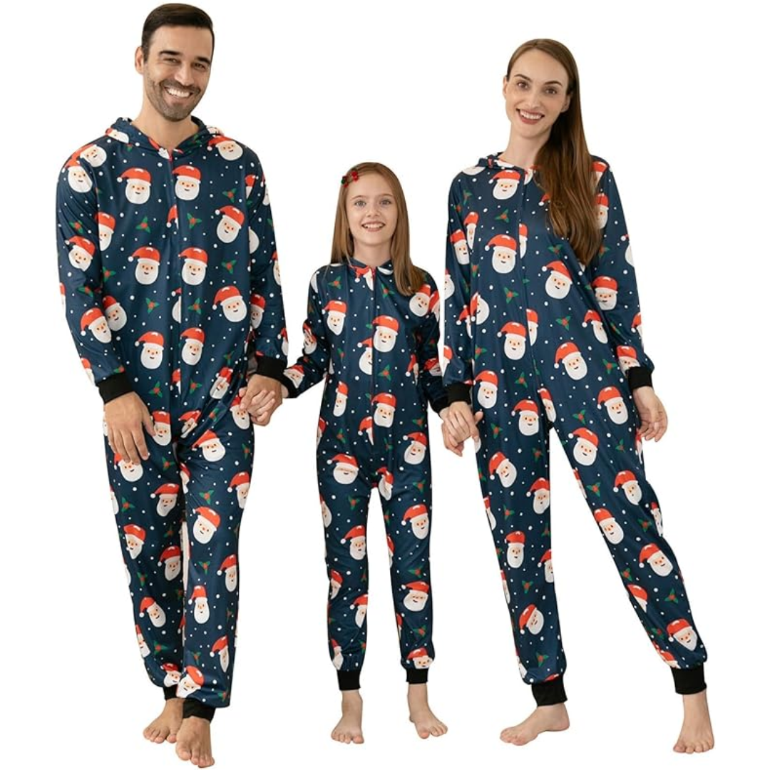 Matching Christmas Pajamas for the Whole Family