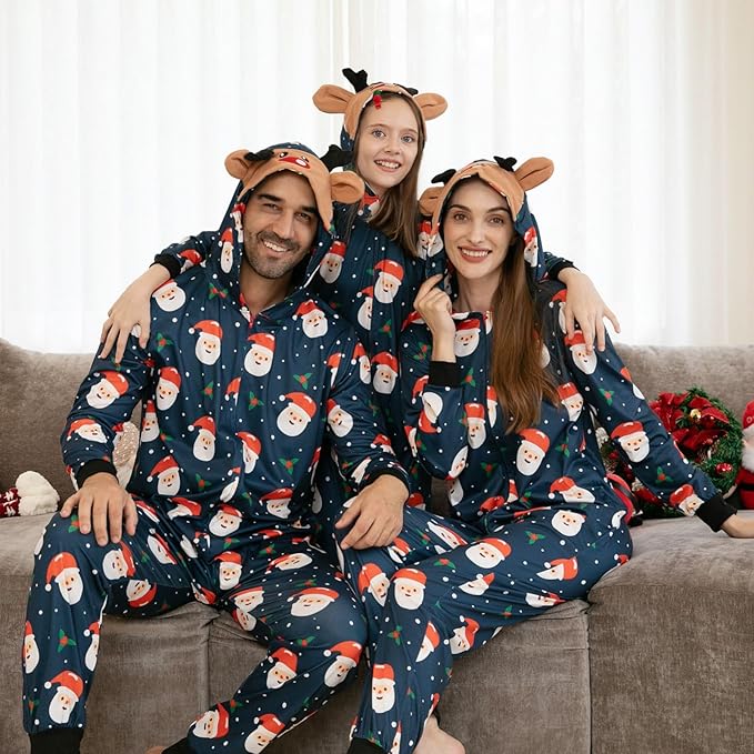 Matching Christmas Pajamas for the Whole Family