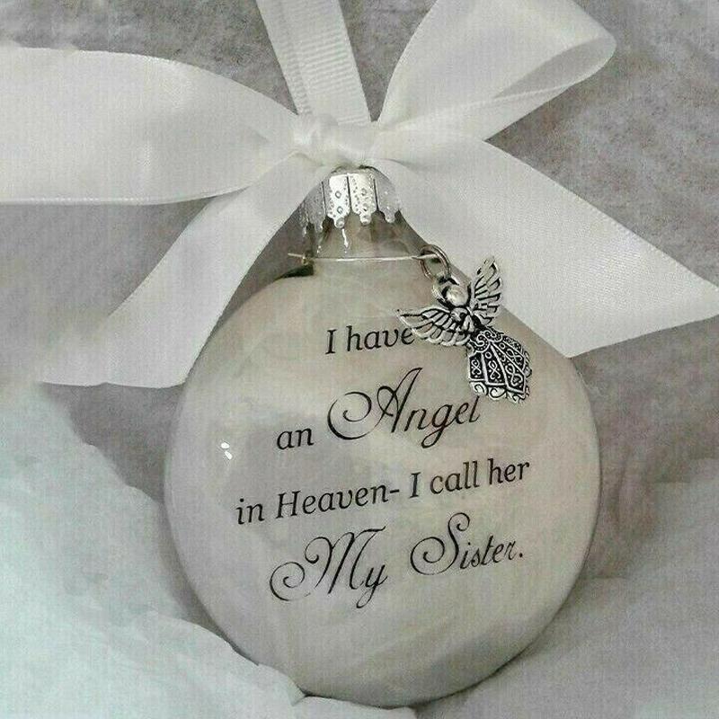 Memorial Ornament - Angel in Heaven Decor