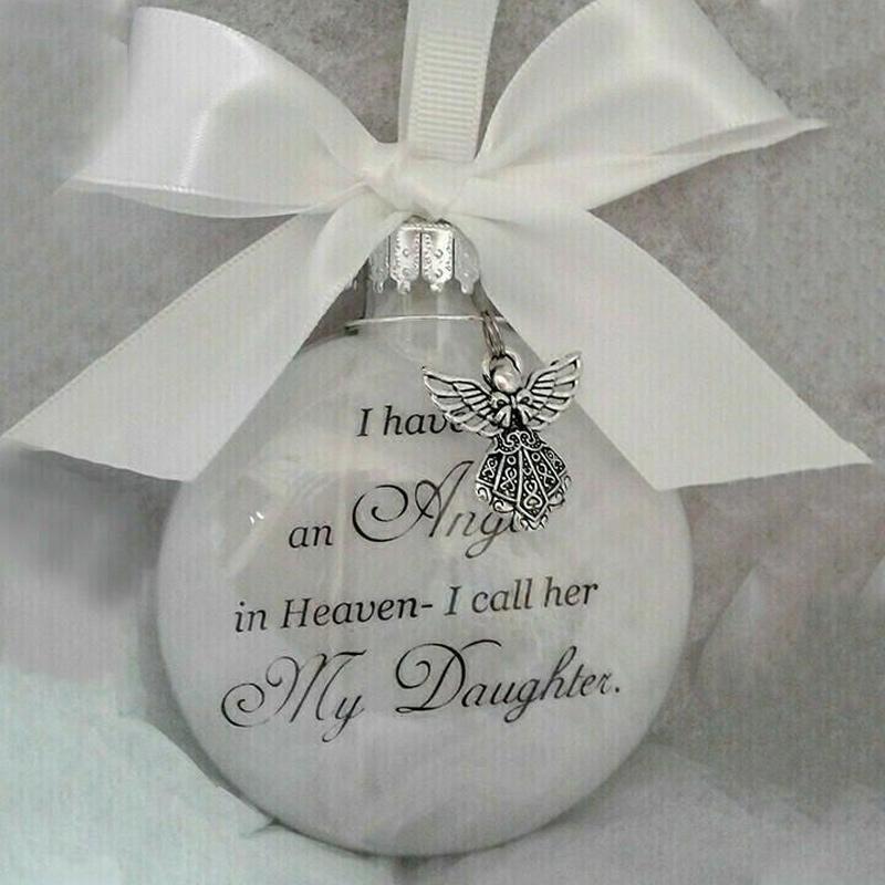 Memorial Ornament - Angel in Heaven Decor