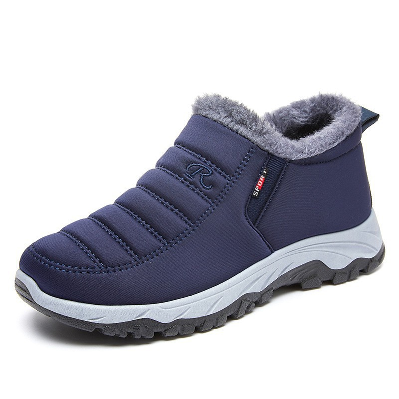 Men's and Women's Comfortable Slip-On Fleece-Lined Winter Boots
