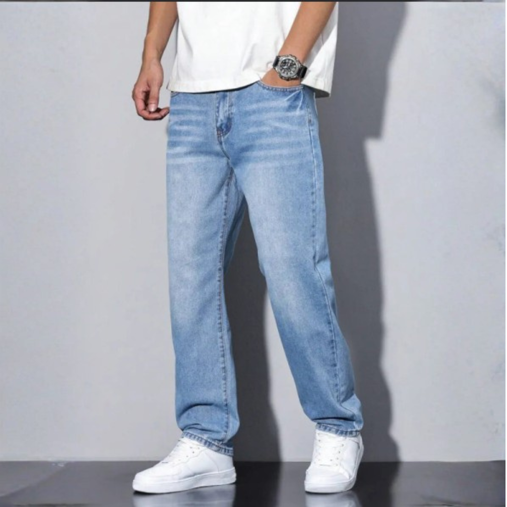Jean ample pour homme – coupe décontractée