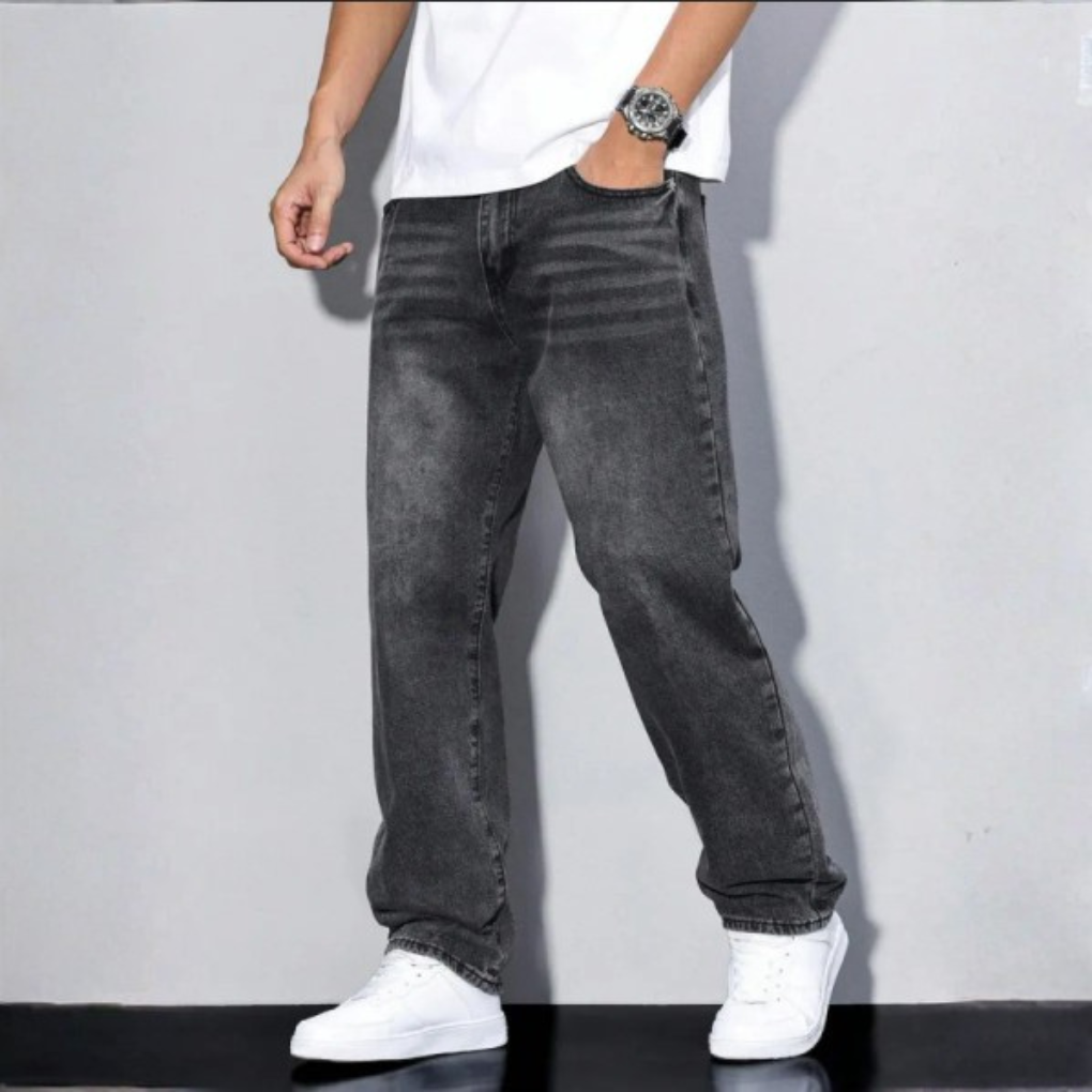Jean ample pour homme – coupe décontractée