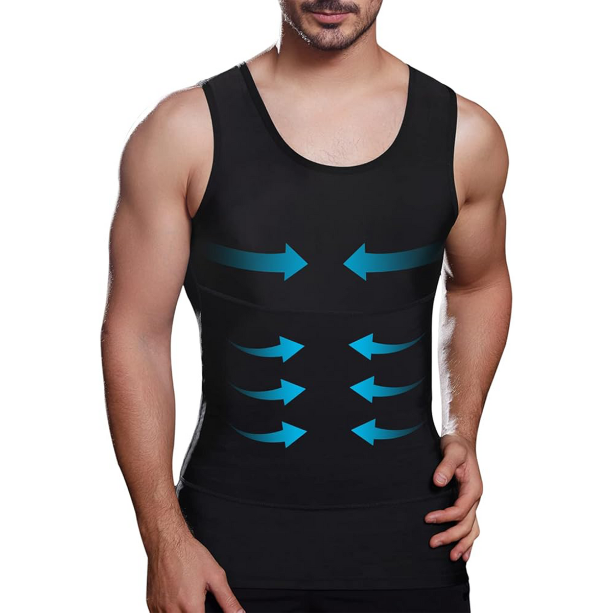 Men's Body-Shaping Compression Undershirt