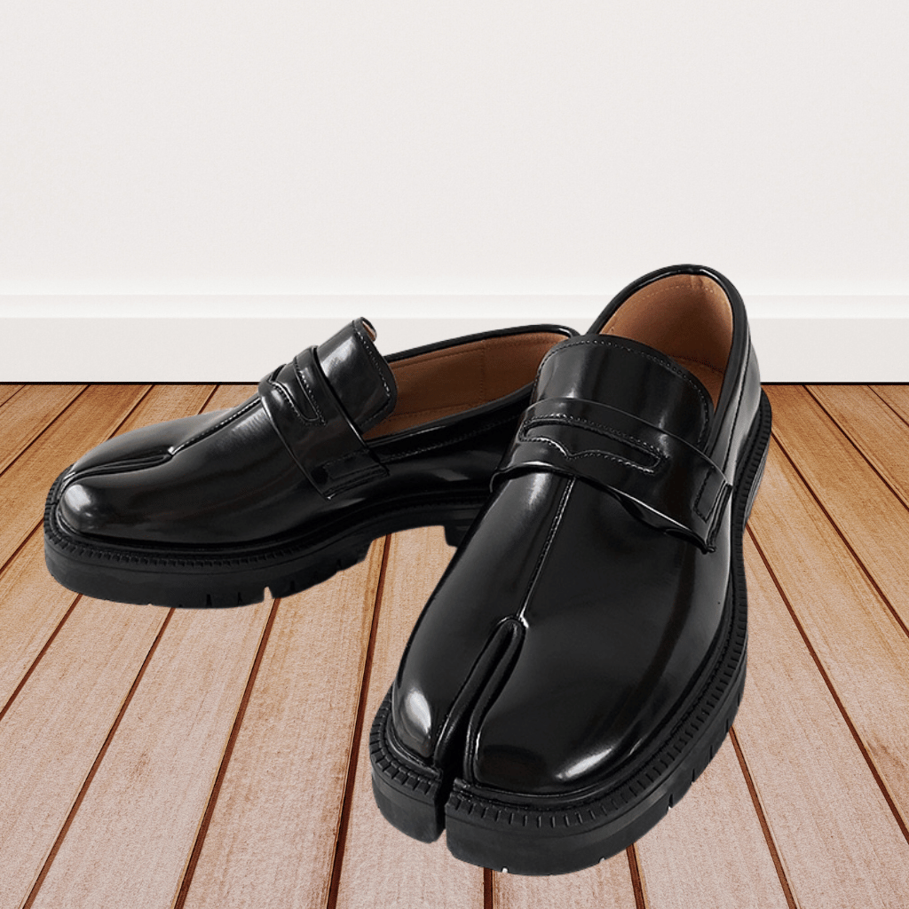Men's Elegant Split Toe Shoes with Thick Sole