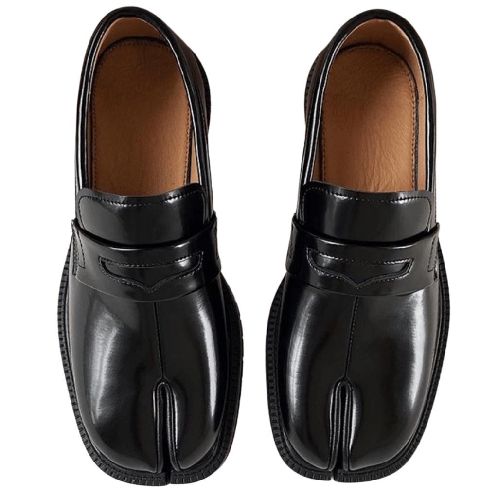 Men's Elegant Split Toe Shoes with Thick Sole