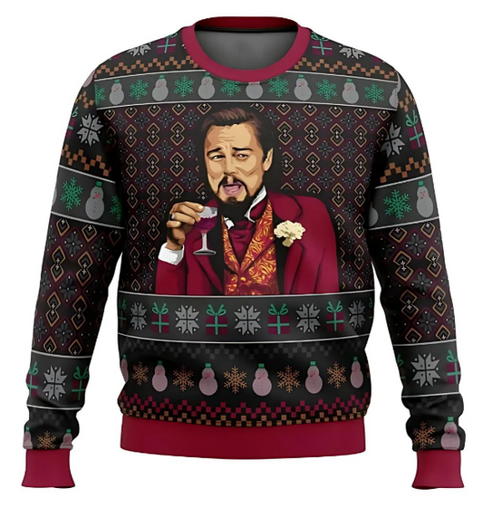 Pull de Noël amusant pour homme avec mème - Ambiance festive et confort