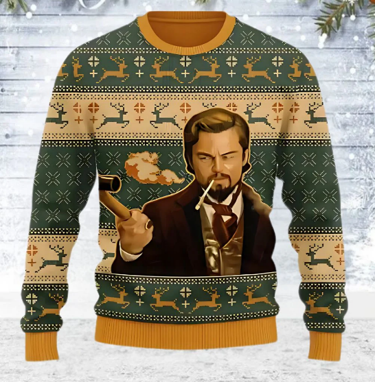 Pull de Noël amusant pour homme avec mème - Ambiance festive et confort